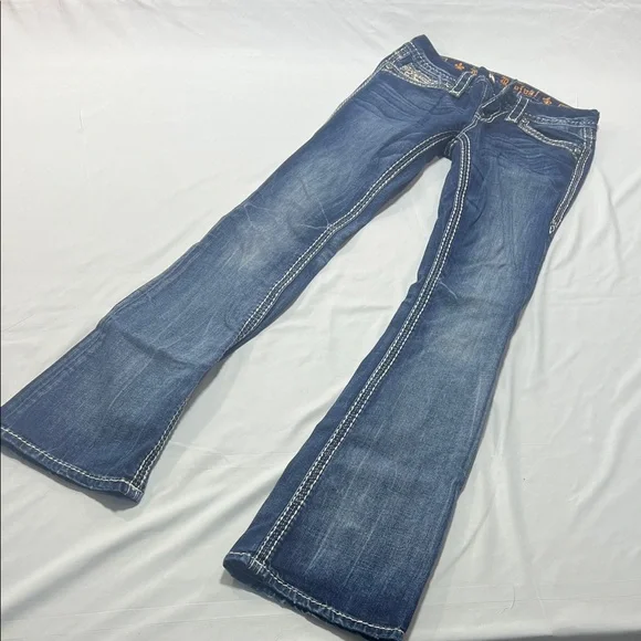 Rock revival women’s Tali bootcut jeans size 25x33 Y2K - Picture 1 of 11